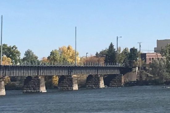 Photo of Central Avenue Bridge in Fall